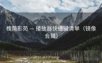 槐荫影苑 — 播放器快捷键清单（镜像合辑）