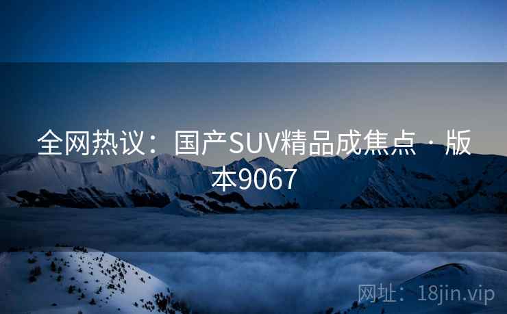 全网热议：国产SUV精品成焦点 · 版本9067